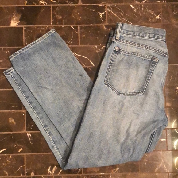 J. Crew Slim Straight Men’s Blue Jeans 32X30 - Picture 2 of 5